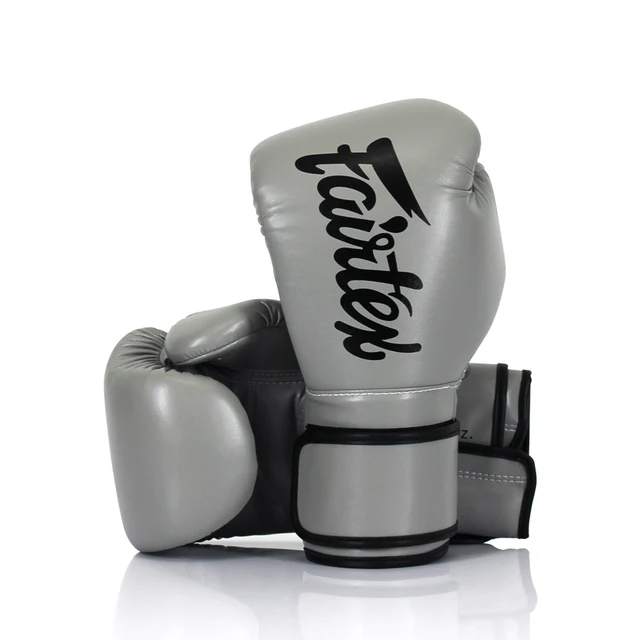 Fairtex Microfiber Muay Thai Gloves - Grey (BGV14)