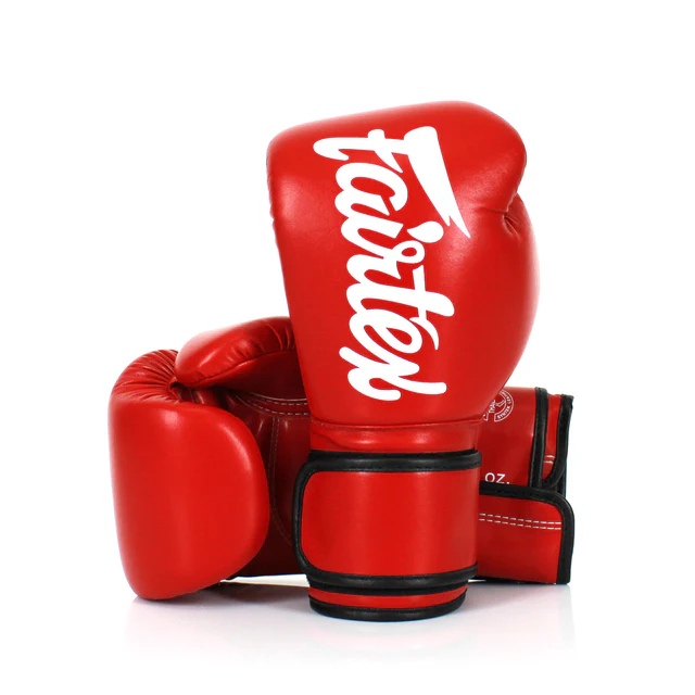 Fairtex Microfiber Muay Thai Gloves - Red (BGV14)