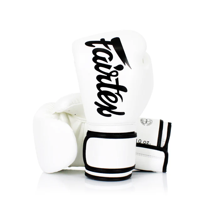 Fairtex Microfiber Muay Thai Gloves - White (BGV14)