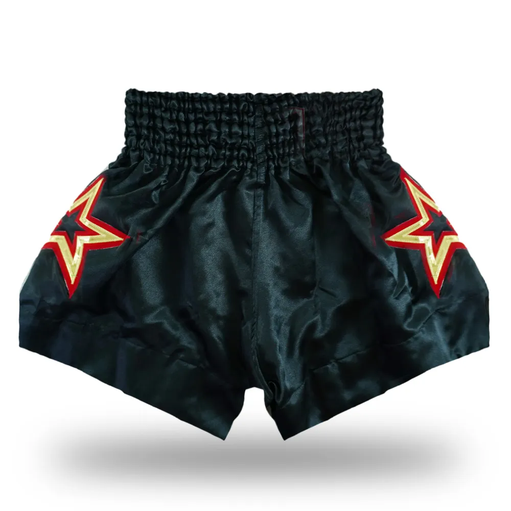 Boon Muay Thai Shorts - Black Stars