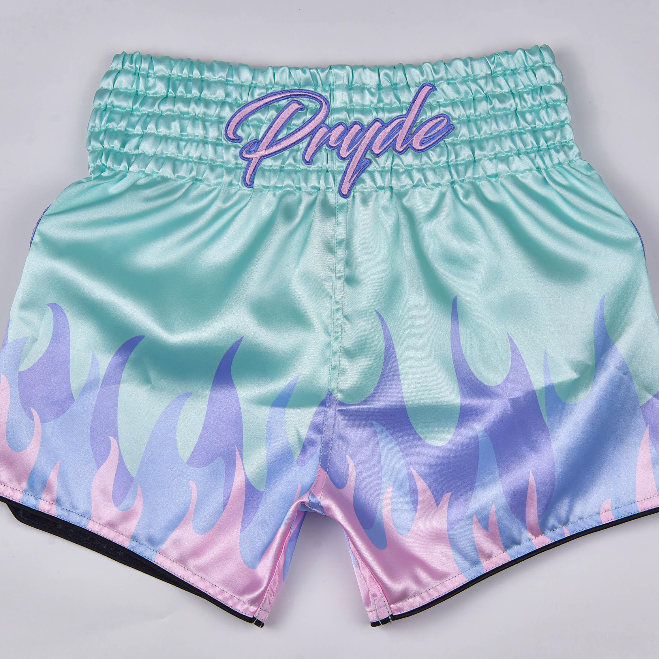 PRYDE Muay Thai Shorts - Fire Mint