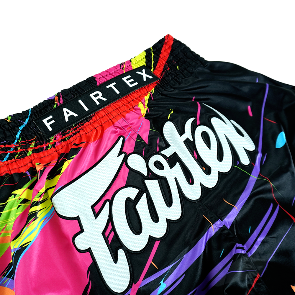 Fairtex Muay Thai Shorts - World Music Black