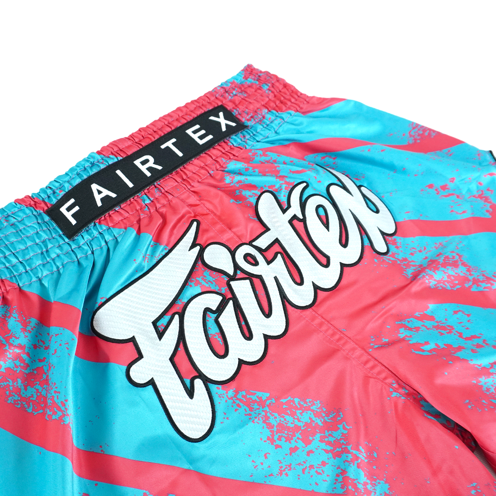 Fairtex Muay Thai Shorts - Street King Pink & Teal