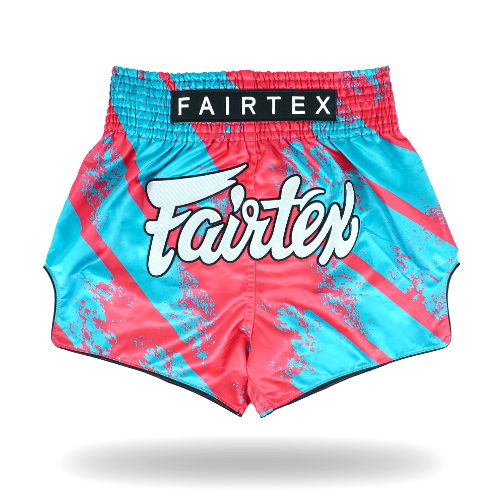 Fairtex Muay Thai Shorts - Street King Pink & Teal