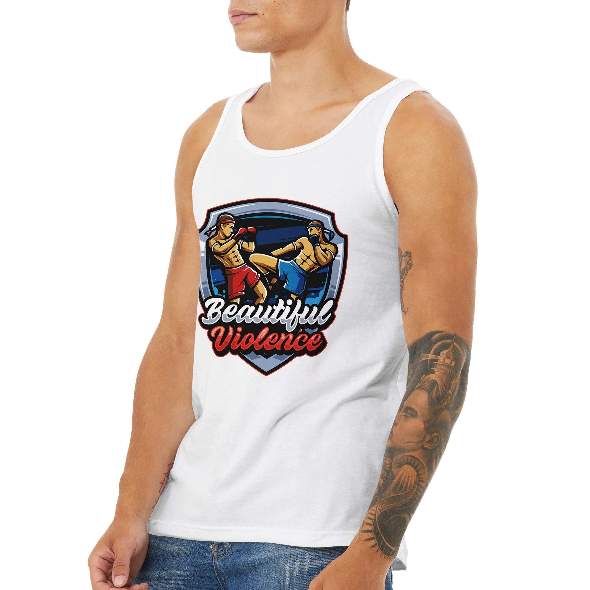 Beautiful Violence - Tank Top - Muay Thailand