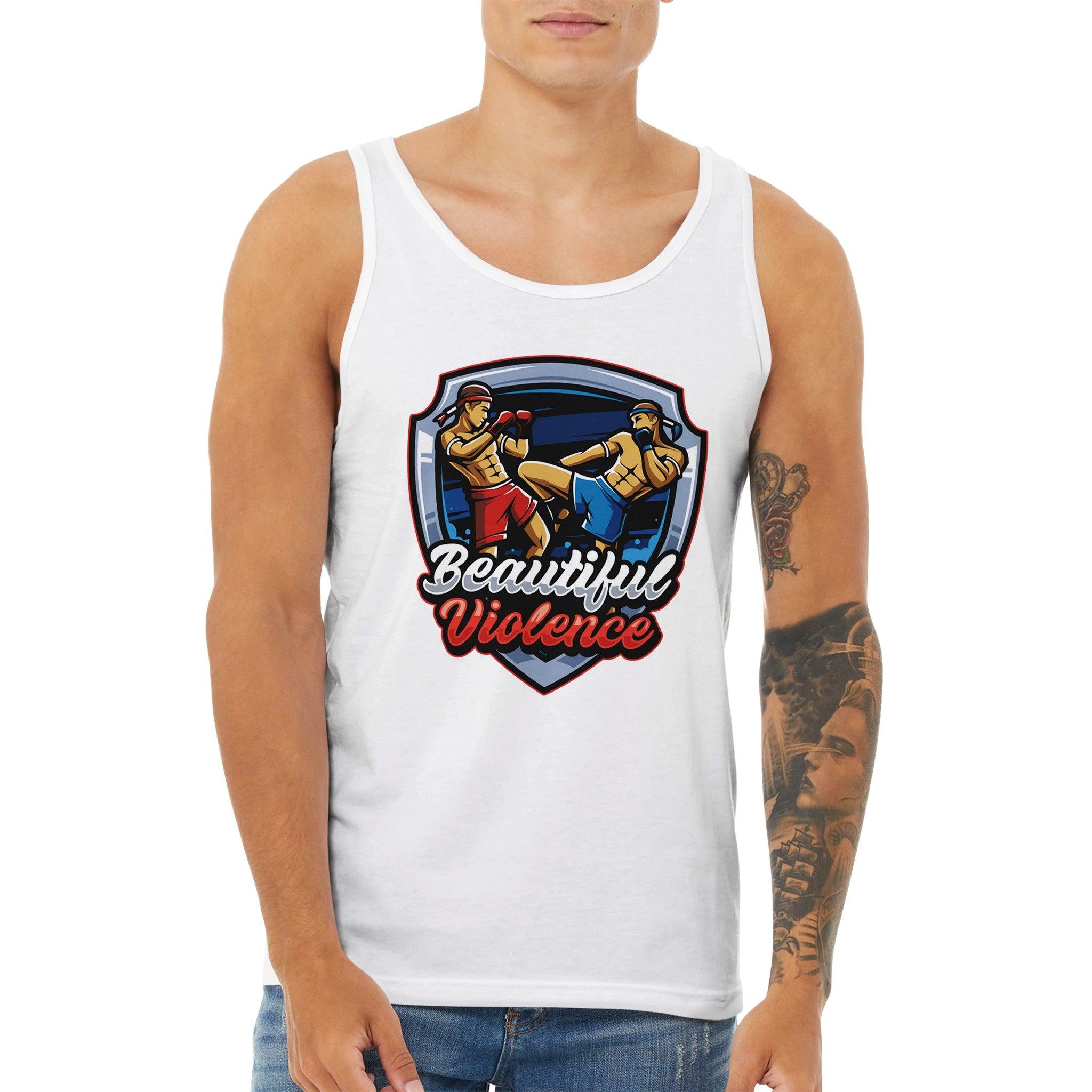 Beautiful Violence - Tank Top - Muay Thailand