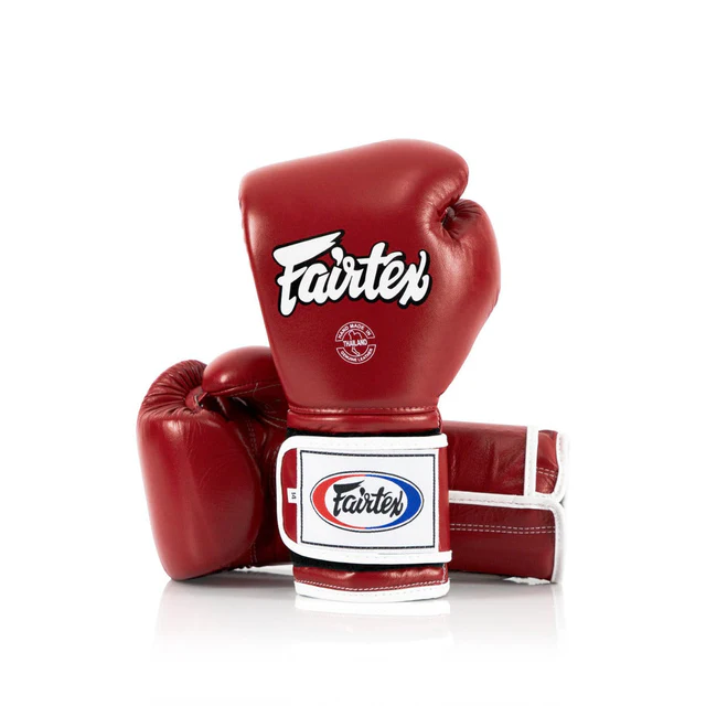 Fairtex Mexican Style Boxing Gloves - Red (BGV9)