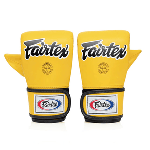 Fairtex Bag Gloves - Yellow (TGT7) - Muay Thailand