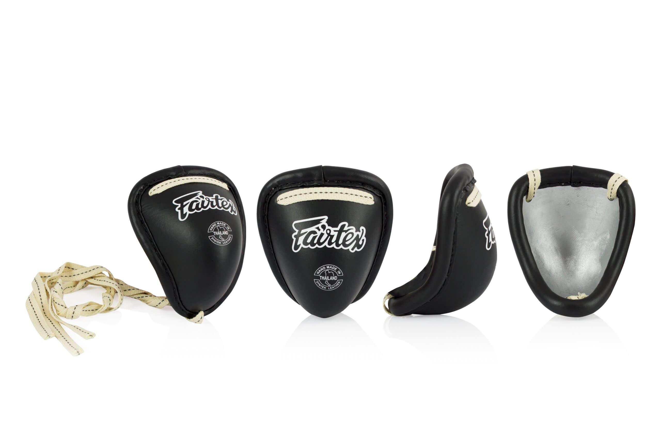 Fairtex Metal Groin Guard - Black (GC2) - Muay Thailand