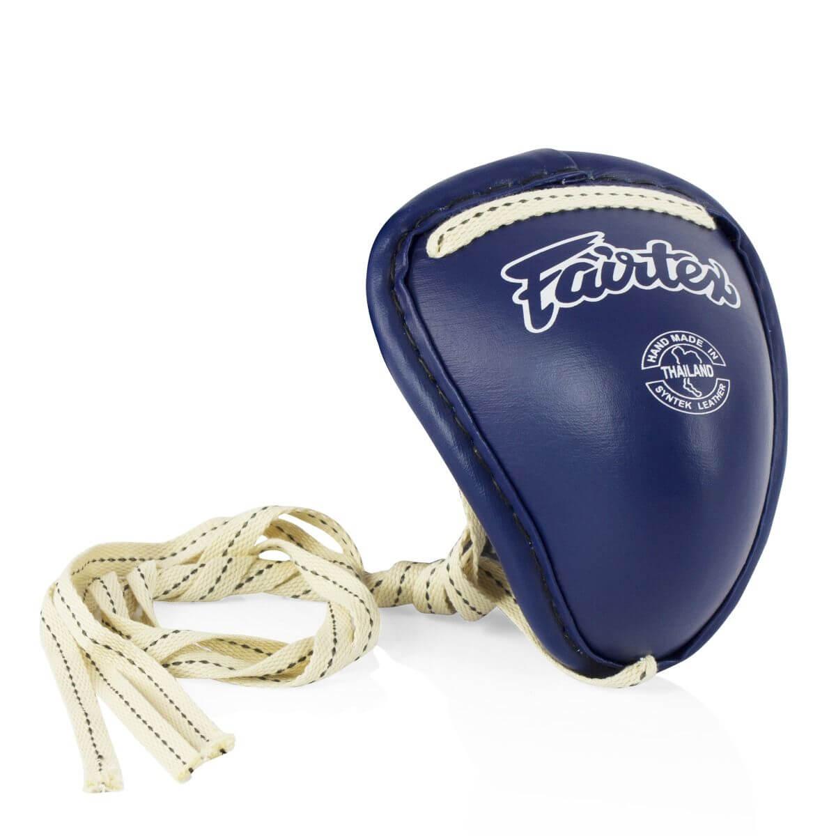 Fairtex Metal Groin Guard - Blue (GC2) - Muay Thailand