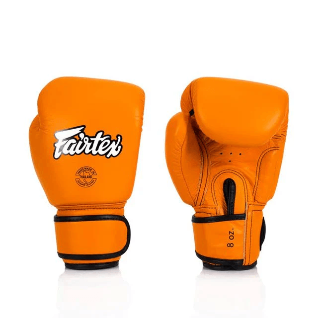 Fairtex Muay Thai Gloves - Orange (BGV16) - Muay Thailand