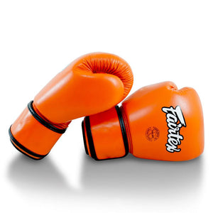 Fairtex Muay Thai Gloves - Orange (BGV16) - Muay Thailand