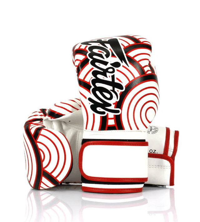 Fairtex Muay Thai Gloves - Red Wave (BGV14) - Muay Thailand