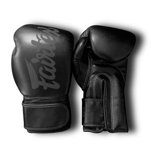 Fairtex Muay Thai Gloves - Super Black (BGV14SB) - Muay Thailand