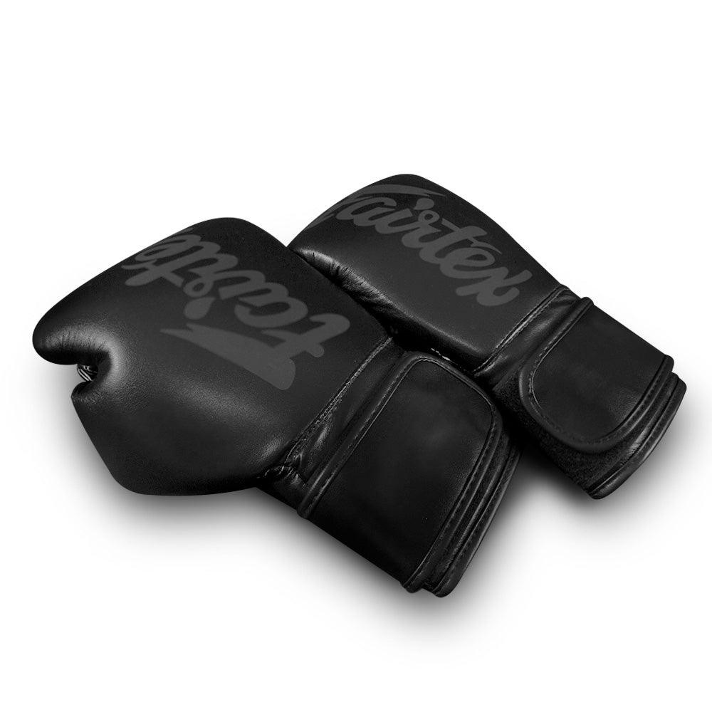 Fairtex Muay Thai Gloves - Super Black (BGV14SB) - Muay Thailand