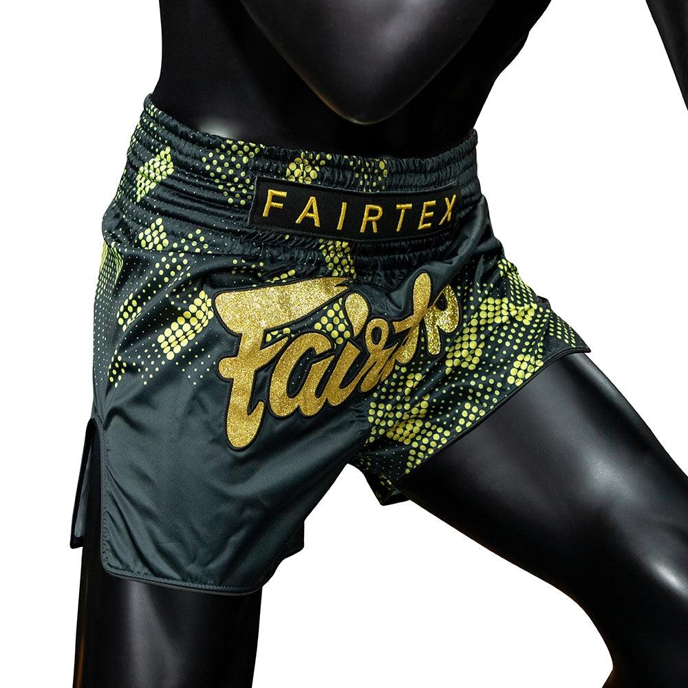 Fairtex Muay Thai Shorts - Heart of Gold - Muay Thailand