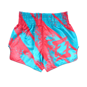 Fairtex Muay Thai Shorts - Street King Pink & Teal - Muay Thailand