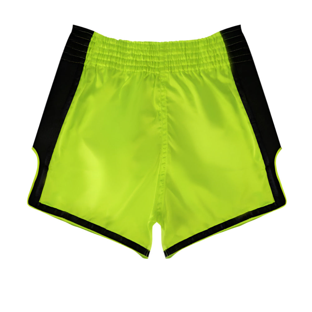 Fairtex Slim Cut Muay Thai Shorts - Lime Green Kevlar - Muay Thailand