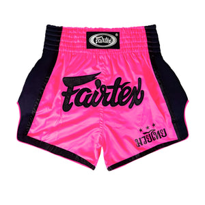 Fairtex Slim Cut Muay Thai Shorts - Pink - Muay Thailand