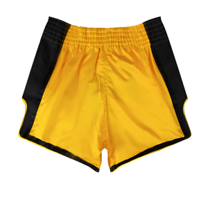 Fairtex Slim Cut Muay Thai Shorts - Yellow - Muay Thailand