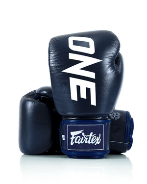 Fairtex X ONE Muay Thai Gloves - Blue (BGV1) - Muay Thailand