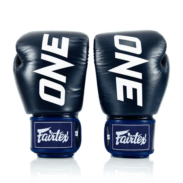 Fairtex X ONE Muay Thai Gloves - Blue (BGV1) - Muay Thailand