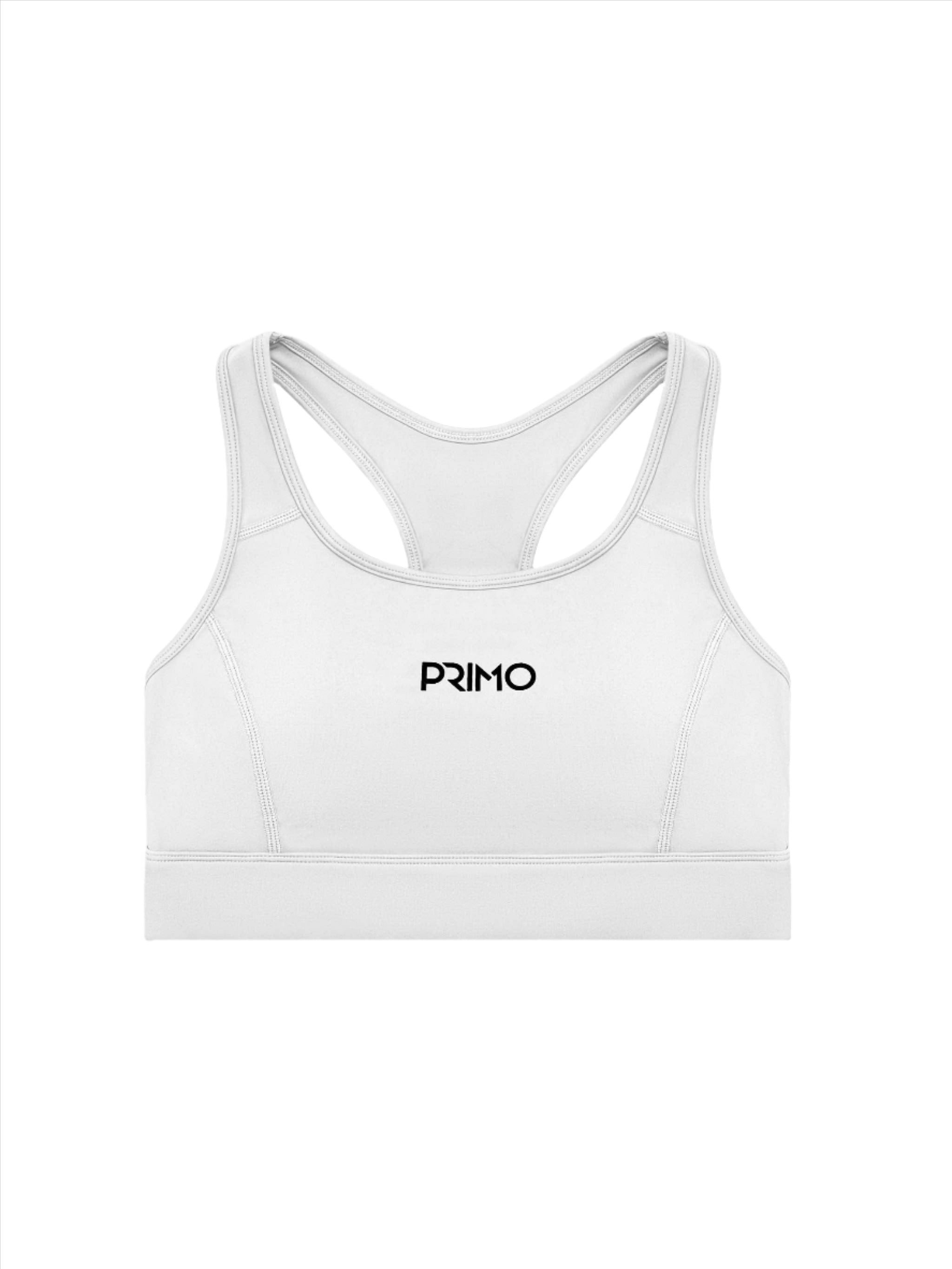 Primo Air Sports Bra - White - Muay Thailand