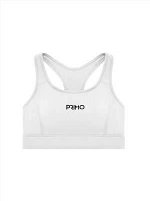 Primo Air Sports Bra - White - Muay Thailand