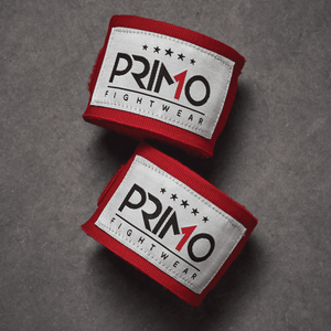 Primo Hand Wraps 4m - Champion Red - Muay Thailand