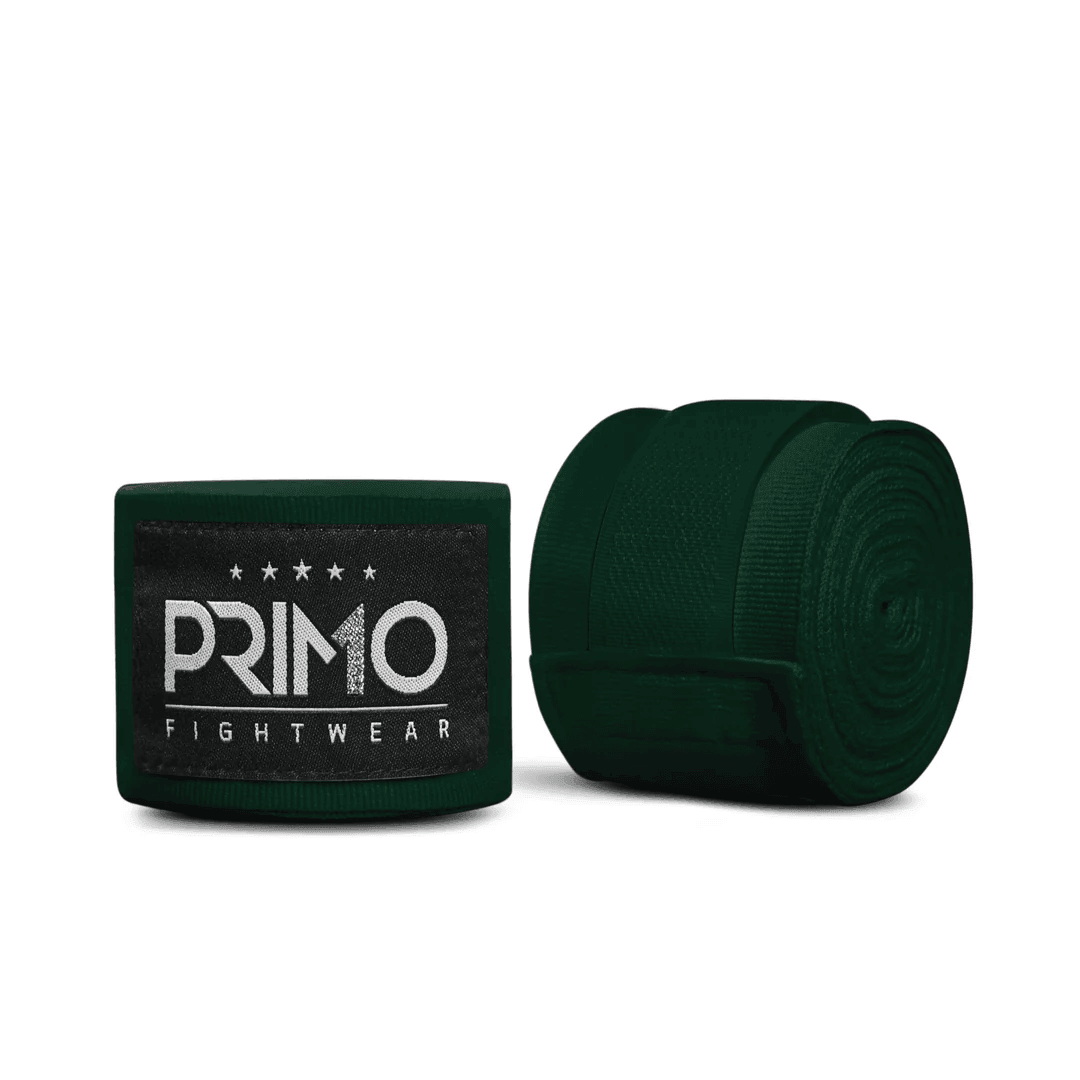 Primo Hand Wraps 4m - Hunter Green - Muay Thailand