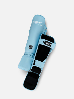 Primo Shin Guards - Arctic Blue - Muay Thailand