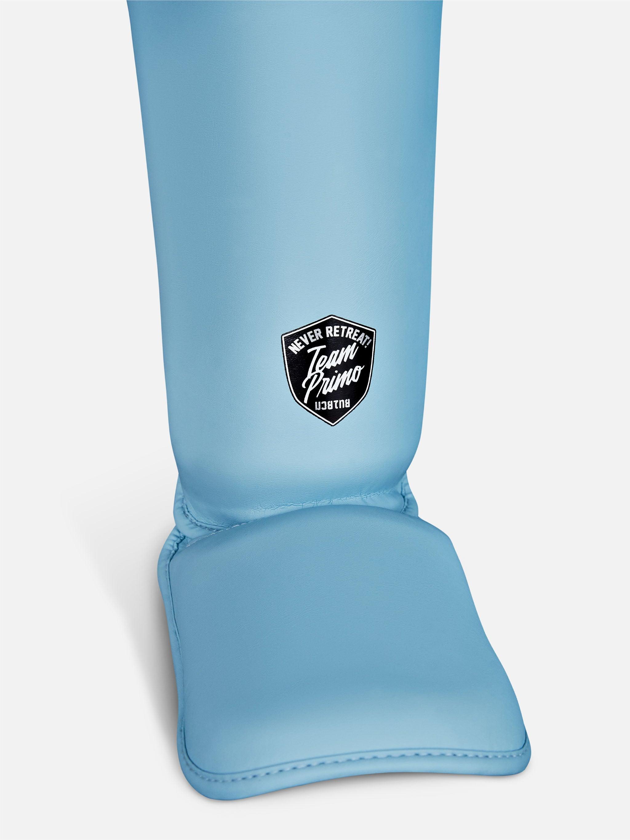 Primo Shin Guards - Arctic Blue - Muay Thailand