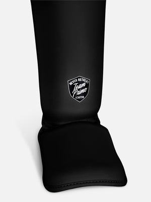 Primo Shin Guards - Black - Muay Thailand