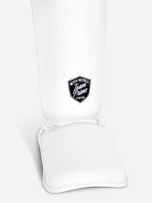 Primo Shin Guards - White - Muay Thailand