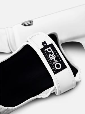 Primo Shin Guards - White - Muay Thailand