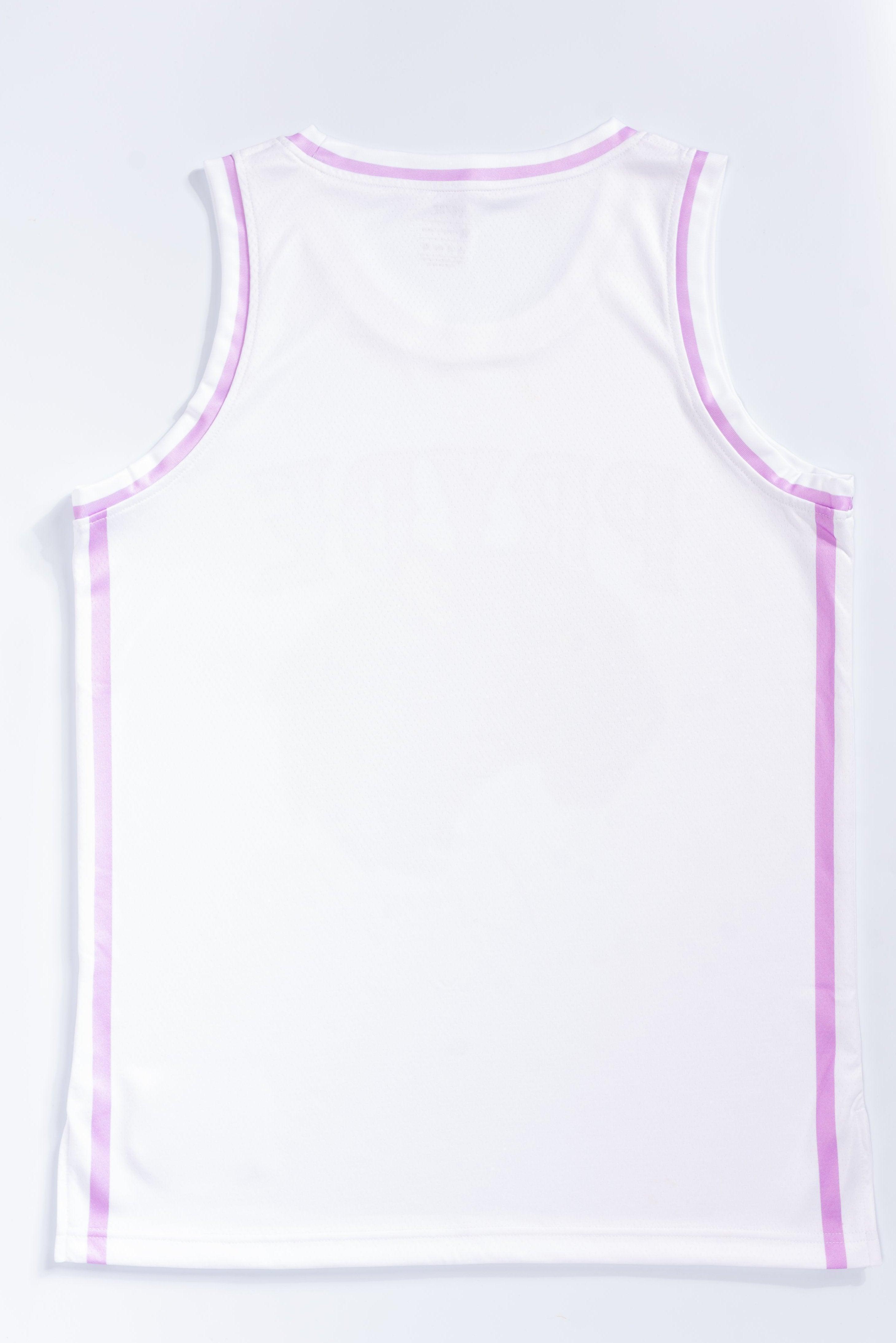 PRYDE Leopard Jersey - White & Purple - Muay Thailand