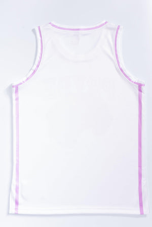 PRYDE Leopard Jersey - White & Purple - Muay Thailand