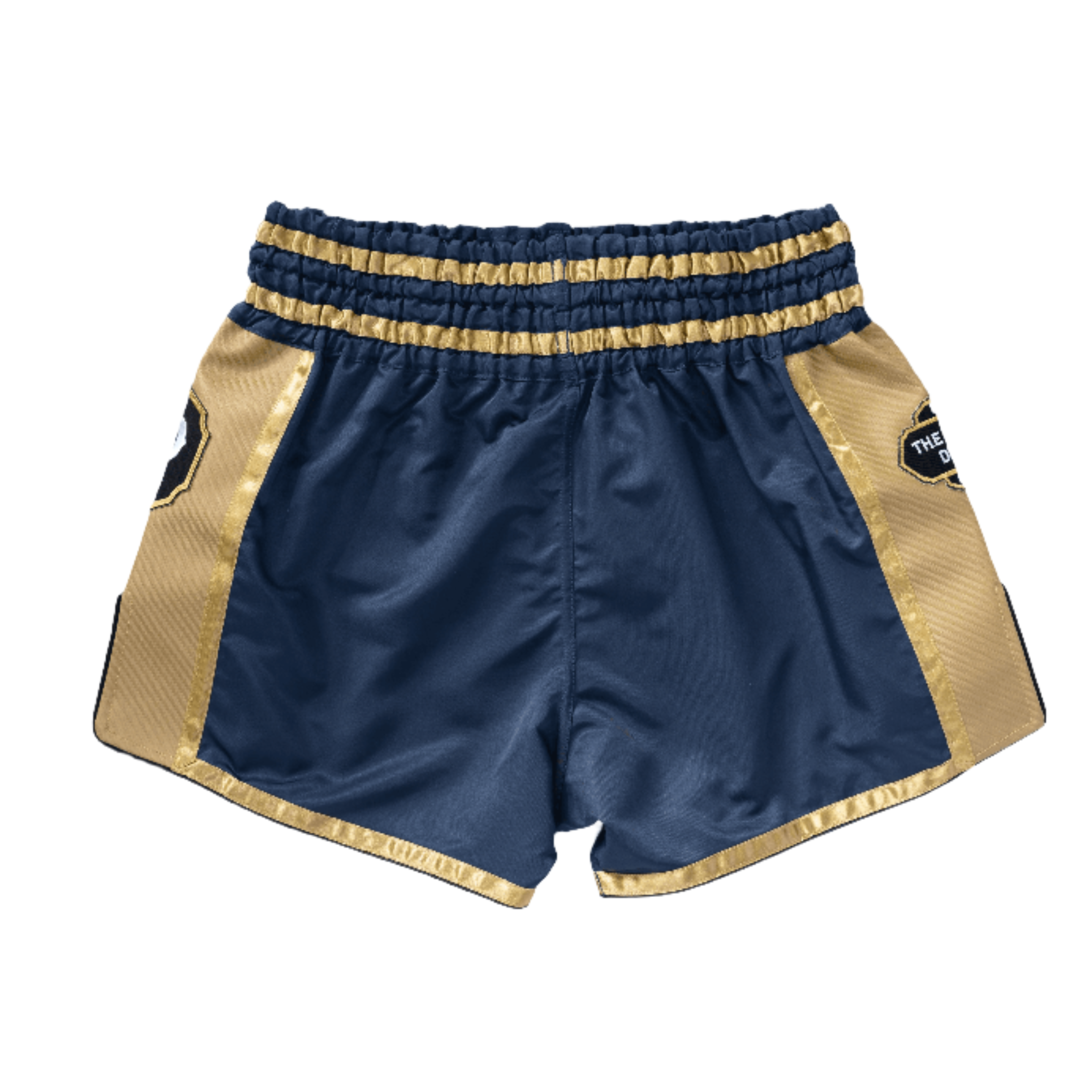 PRYDE Muay Thai Shorts - Navy & Gold - Muay Thailand