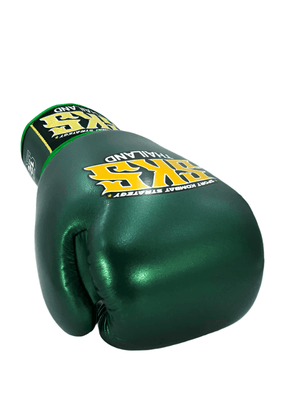 SKS Empire Muay Thai Gloves - Metallic Green - Muay Thailand