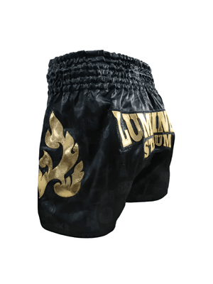 SKS Empire Muay Thai Shorts - Lumpinee Black - Muay Thailand