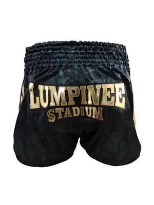 SKS Empire Muay Thai Shorts - Lumpinee Black - Muay Thailand