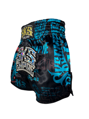 SKS Empire Muay Thai Shorts - Tiffany Blue - Muay Thailand