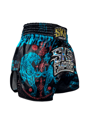 SKS Empire Muay Thai Shorts - Tiffany Blue - Muay Thailand