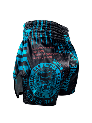 SKS Empire Muay Thai Shorts - Tiffany Blue - Muay Thailand