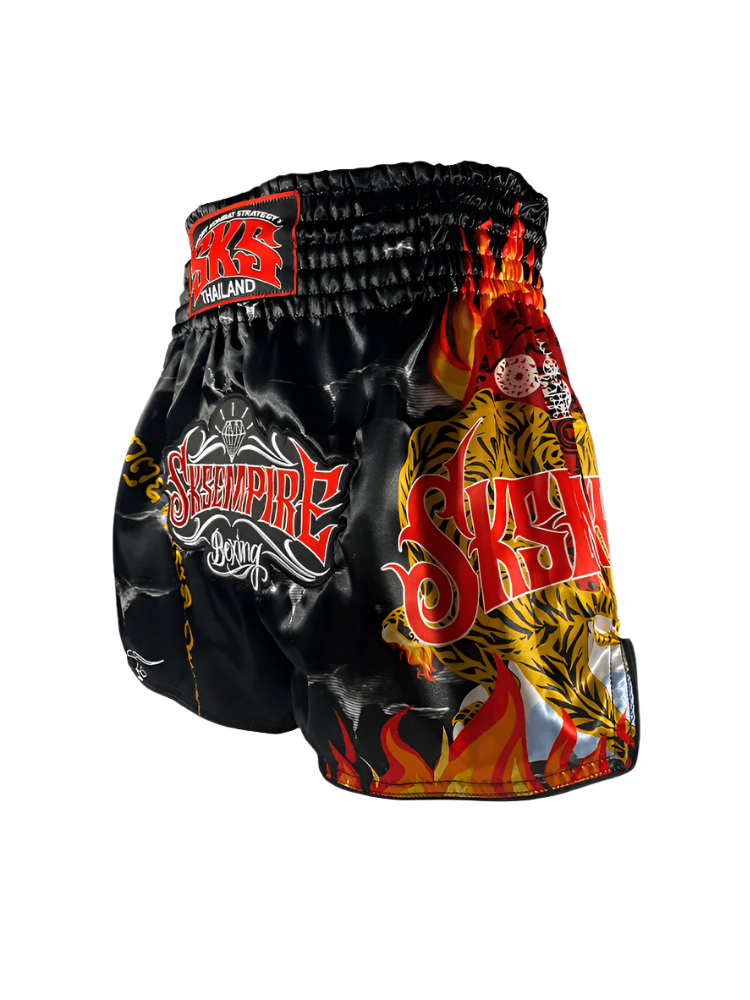 SKS Empire Muay Thai Shorts - Tiger - Muay Thailand