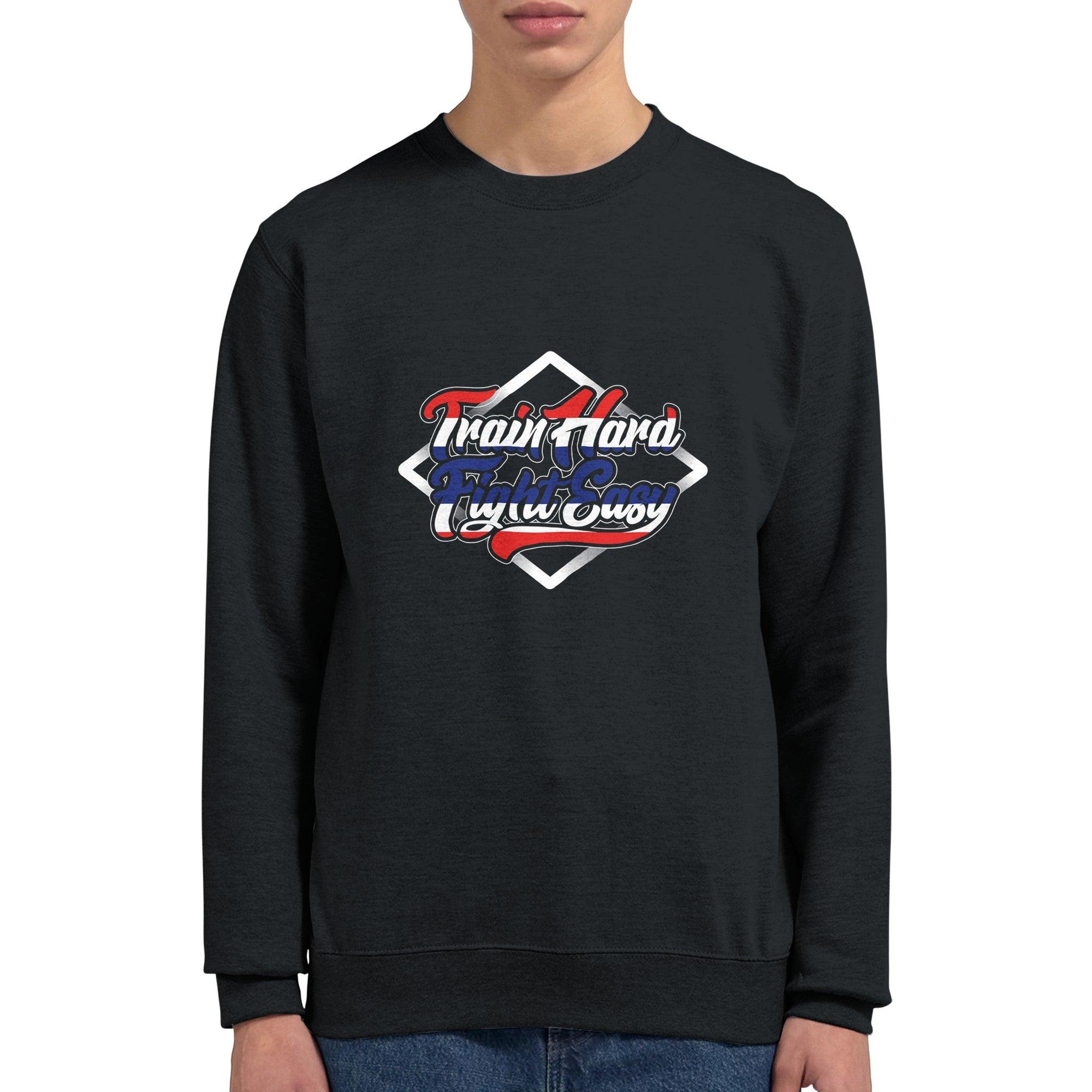 Train Hard, Fight Easy - Cotton Sweatshirt - Muay Thailand