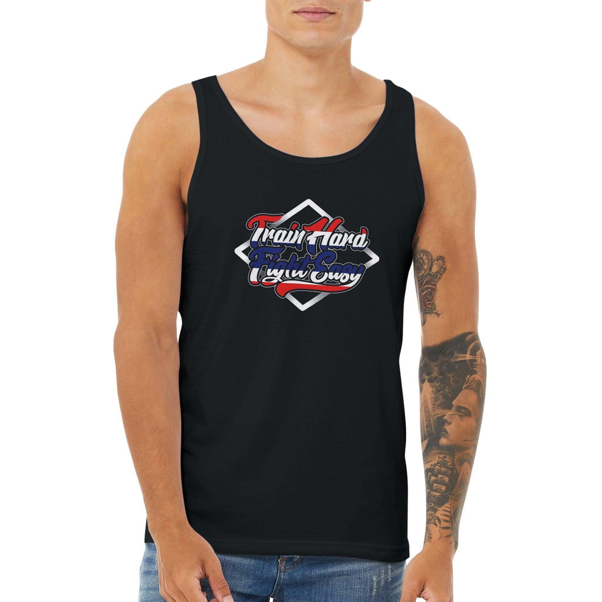 Train Hard, Fight Easy - Tank Top - Muay Thailand