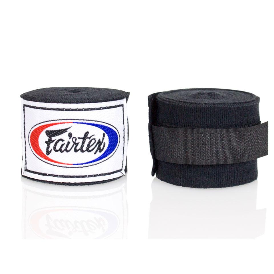 Fairtex Hand Wraps 4.5m - Black - Muay Thailand