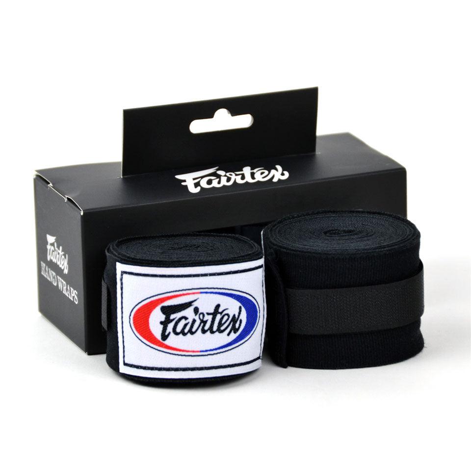 Fairtex Hand Wraps 4.5m - Black - Muay Thailand