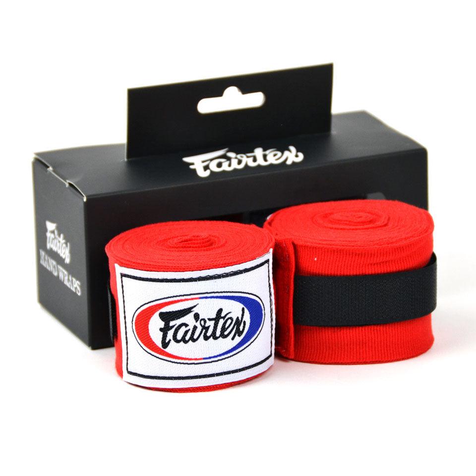 Fairtex Hand Wraps 4.5m - Red - Muay Thailand